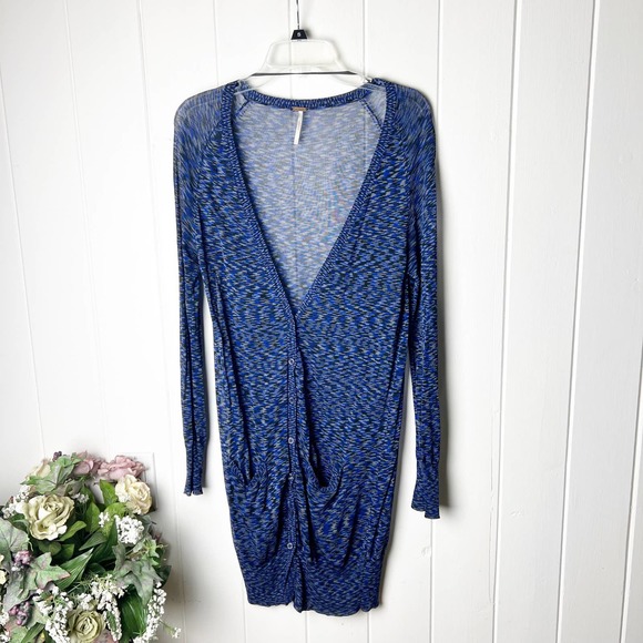 Free People V Neck Cardigan - Picture 2 of 10